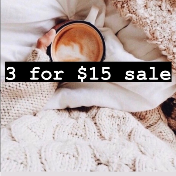 Everything with a 🖤 is 3 for $15 when bundled!! - Picture 1 of 1